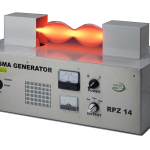 plasmový generátor RPZ14 v provozu